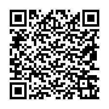 QR Code pour le numéro de téléphone +19853261931