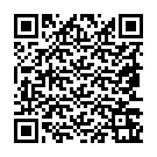 QR-koodi puhelinnumerolle +19853261938