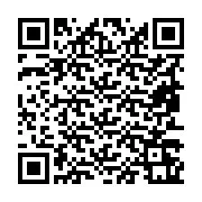 QR-код для номера телефона +19853261957