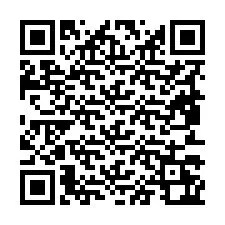 Codice QR per il numero di telefono +19853262002