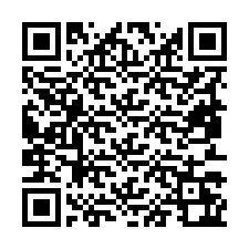 QR-Code für Telefonnummer +19853262003