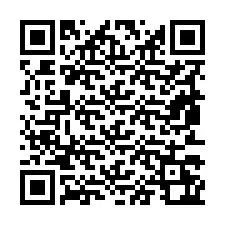 QR-koodi puhelinnumerolle +19853262015