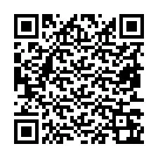 QR Code pour le numéro de téléphone +19853262017