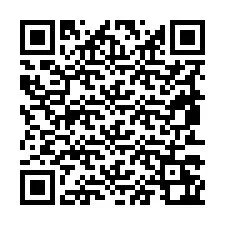 QR-code voor telefoonnummer +19853262050