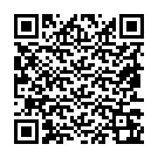 QR Code pour le numéro de téléphone +19853262059