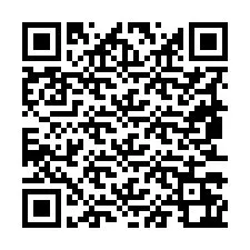 QR-code voor telefoonnummer +19853262094