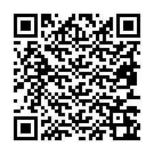 Kode QR untuk nomor Telepon +19853262103