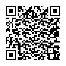 Código QR para número de telefone +19853262109