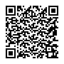 QR-код для номера телефона +19853262111