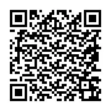 QR Code สำหรับหมายเลขโทรศัพท์ +19853262178