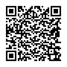 Código QR para número de teléfono +19853262225