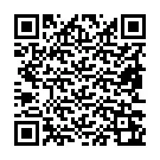 QR-код для номера телефона +19853262227