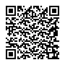 QR kód a telefonszámhoz +19853262250