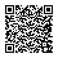 QR Code pour le numéro de téléphone +19853262276