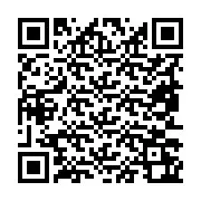 Código QR para número de teléfono +19853262333