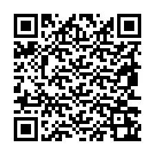 QR-код для номера телефона +19853262360