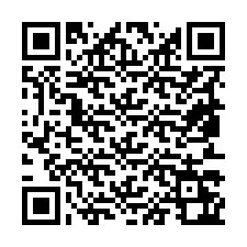 QR-koodi puhelinnumerolle +19853262409