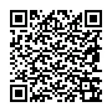 Código QR para número de telefone +19853262420