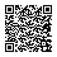 Código QR para número de telefone +19853262423