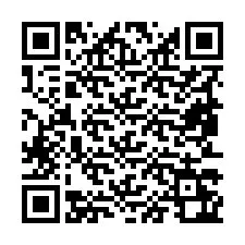 Código QR para número de telefone +19853262427