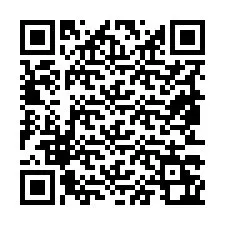 QR-code voor telefoonnummer +19853262429