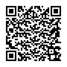 QR Code pour le numéro de téléphone +19853262461