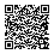 QR-koodi puhelinnumerolle +19853262462