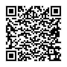 QR-Code für Telefonnummer +19853262467