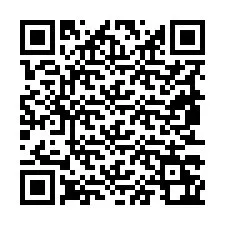 Código QR para número de teléfono +19853262494