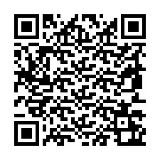 Codice QR per il numero di telefono +19853262500