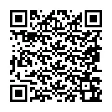 Kode QR untuk nomor Telepon +19853262556