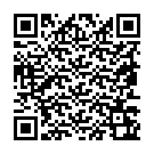 Codice QR per il numero di telefono +19853262558