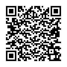 QR kód a telefonszámhoz +19853262587