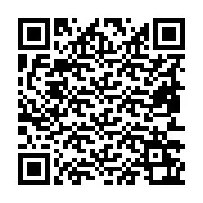 Codice QR per il numero di telefono +19853262607