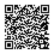 QR kód a telefonszámhoz +19853262609