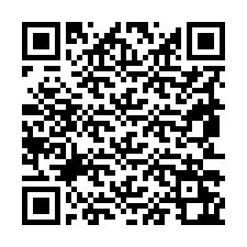 QR Code pour le numéro de téléphone +19853262620