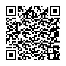 Kode QR untuk nomor Telepon +19853262870