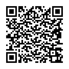 QR-code voor telefoonnummer +19853262882