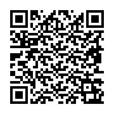 Codice QR per il numero di telefono +19853263412