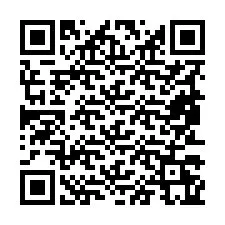 QR-koodi puhelinnumerolle +19853265077