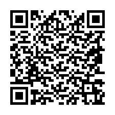 QR-code voor telefoonnummer +19853265078