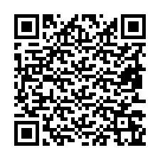 Codice QR per il numero di telefono +19853265147