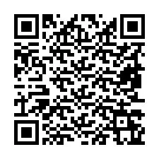 QR kód a telefonszámhoz +19853265497