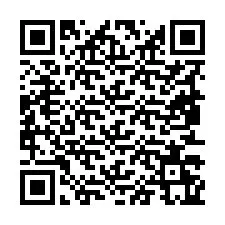 QR kód a telefonszámhoz +19853265586