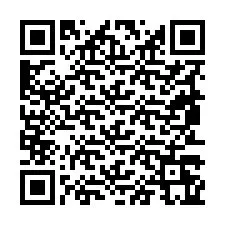 Código QR para número de telefone +19853265864