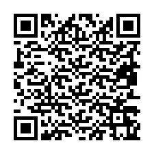 Código QR para número de teléfono +19853265943