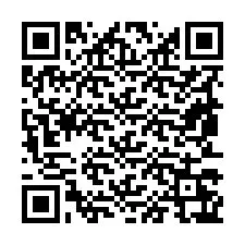 Código QR para número de teléfono +19853267025