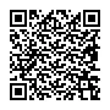 Codice QR per il numero di telefono +19853268592