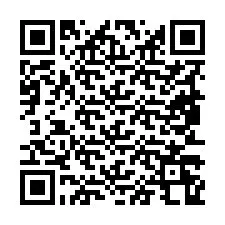 Código QR para número de teléfono +19853268936