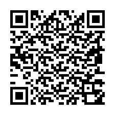 Codice QR per il numero di telefono +19853350144